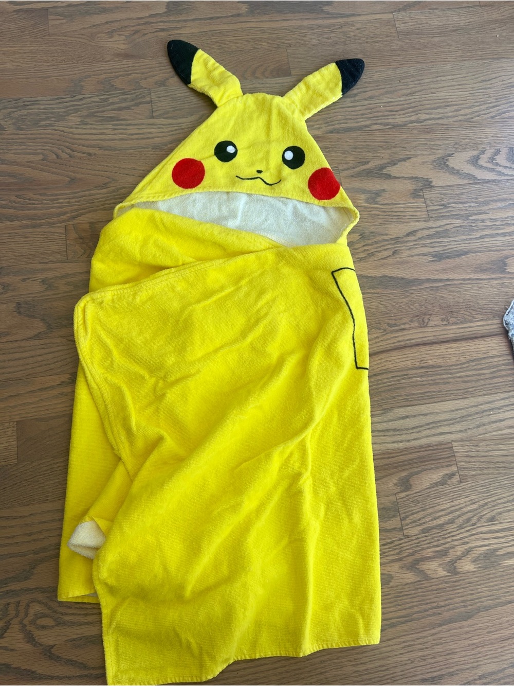 Pikachu Hooded Kids Towel
